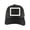 Black - Square, variant on Game Guard Costume Adjustable Baseball Cap - Black - Triangle