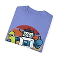 thumbnail image 3 of Novelty Vintage AI Mechanical Machines Enthusiast Cute Old-Fashioned Cybernetic Men Women  Unisex Garment-Dyed T-shirt, 3 of 4