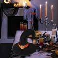 thumbnail image 5 of Deeceymbur Handcrafted Witch Hat Adjustable Chin Strap Unisex Adult Festival Collectible 15.35x17.32in, 5 of 6