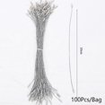 thumbnail image 1 of 100pcs Christmas Locket Rope Christmas Tree Christmas Ball Tag Tool Accessories Bullets Gold, 1 of 5