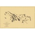 thumbnail image 2 of Parke 32x22 Black Ornate Wood Framed with Double Matting Museum Art Print Titled - Pimas Villages to Fort Fillmore Route - Parke 1855, 2 of 4
