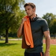 thumbnail image 4 of Sports Towel, Quick Dry Sweat Absorbent Microfiber Towel for Gym, Running, Yoga, Camping, Hiking, Swimming, Lightweight Portable Workout Towel for Men and Women, 4 of 4