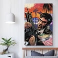 thumbnail image 5 of Scarface Poster Canvas Wall Art Painting Wall Decor, 5 of 5