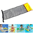 thumbnail image 3 of Hamac Flottant pour Piscine Lit avec Filet (Jaune), 3 of 8