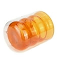 thumbnail image 3 of 200ml Double‑Layer Glass Mug Heat‑Resistant 3 Dimensional Spiral Cup for Office Home SchoolYellow, 3 of 6