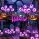 thumbnail image 1 of Hogar y jardín, Exterior y jardín, Jardinería, Regalo de jardín, Lámpara solar enchufable de 6 piezas con forma de calavera de Halloween para exteriores, Lámpara decorativa para patio festivo, Lámpara, 1 of 9