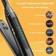 thumbnail image 6 of 2-in-1 Mini Hair Straightener & Curler, 3/10 Inch Thin Flat Iron for Root Straightening, Professional Detailing Iron with Ceramic Plates for Men & Women, 6 of 15