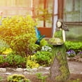 thumbnail image 3 of Multifonctionnel Fée Statue Anti-fade Résine Art Artisanat 2-en-1 Fée Alimentation Jardin Fournitures, 3 of 10