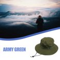 thumbnail image 2 of iHPH7 Sun Protection Hat Outdoor Hat Camo Bucket Hat for Men Hiking Hats for Men Hiking Accessories, A One Size, 2 of 3