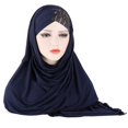 thumbnail image 5 of Womens Scarf Scarves for Women Lightweight Women Hat Ruffle Cancer Chemo Turban Wrap Cap Scarf Shawl, 5 of 5