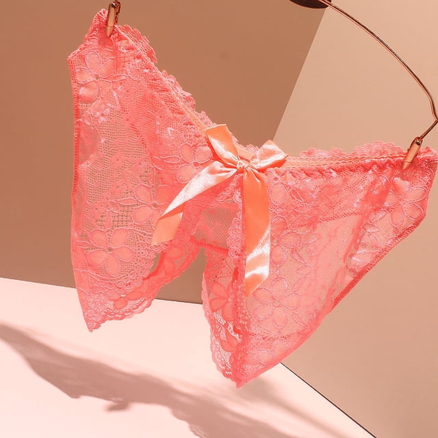 Womens Underwear - Lace Low Rise Panties with Delicate Triangle Design for Everyday Comfort and Style