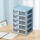 thumbnail image 5 of Caja de almacenamiento de escritorio, estilo cajón, multifuncional, para estudiantes, cosméticos, joyas, papelería, organizador, estante de almacenamiento, estuches de almacenamiento, 5 of 5