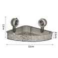 thumbnail image 3 of Oleegame 2PC Spoon And Lid Rest Suction Cup Shelf Removable Multifunctional Triangle & Rectangle Storage Bathroom Shower Basket Wall Mounted Organizer Shelf (2pcs）, 3 of 8