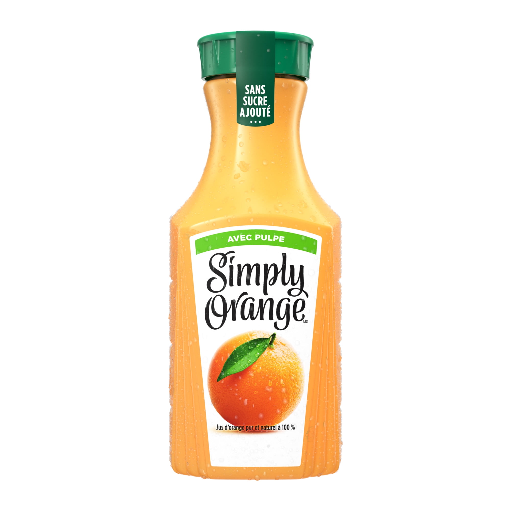 Simply d'orange avec pulpe Bottle, 1.54 Liters