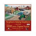 thumbnail image 3 of SUNSOUT INC - Neighbors Helping Neighbors - 1000 pc Jigsaw Puzzle by Artist: Ken Zylla - Finished Size 19" x 30" - MPN# 39905, 3 of 5