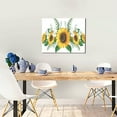 thumbnail image 5 of Lsque Sunflowers (2) Print Wall Art – Decorative Picture for Living Room, Bedroom, and Office (Horizontal), 5 of 6