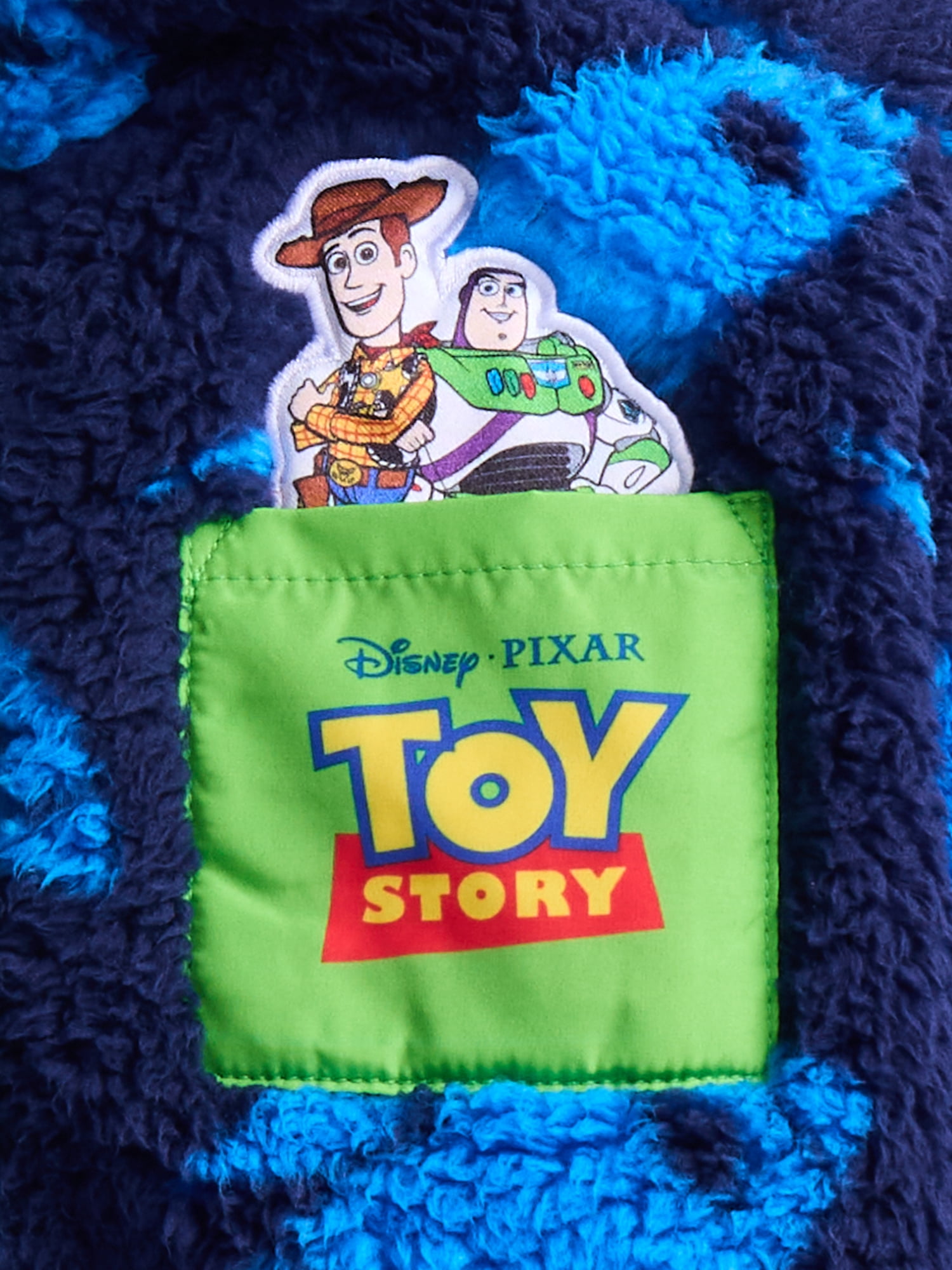 Toy Story Toddler Boys Fleece Full Zip Hooded Jacket, Sizes 12M-5T