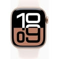 thumbnail image 2 of Restored Apple Watch Series 10 GPS 46MM Rose Gold Aluminium Case with Light Blush Sport Band - M/L Band (Refurbished), 2 of 5
