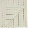 thumbnail image 3 of Saro Lifestyle Cotton Blend Tablecloth With Stitched Line Design White 65"x120" Oblong, 3 of 3