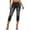 Grey, variant on Fgnfyis Womens Capri Pants Fashion Stretchy Distressed Washed Straight Leg Denim Cropped Trousers Pants for Women Black L