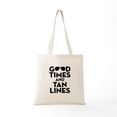 thumbnail image 5 of CafePress - Good Times Tan Lines Tote Bag - Unisex Canvas Tote Bag, Beige, 1-Piece, 5 of 6