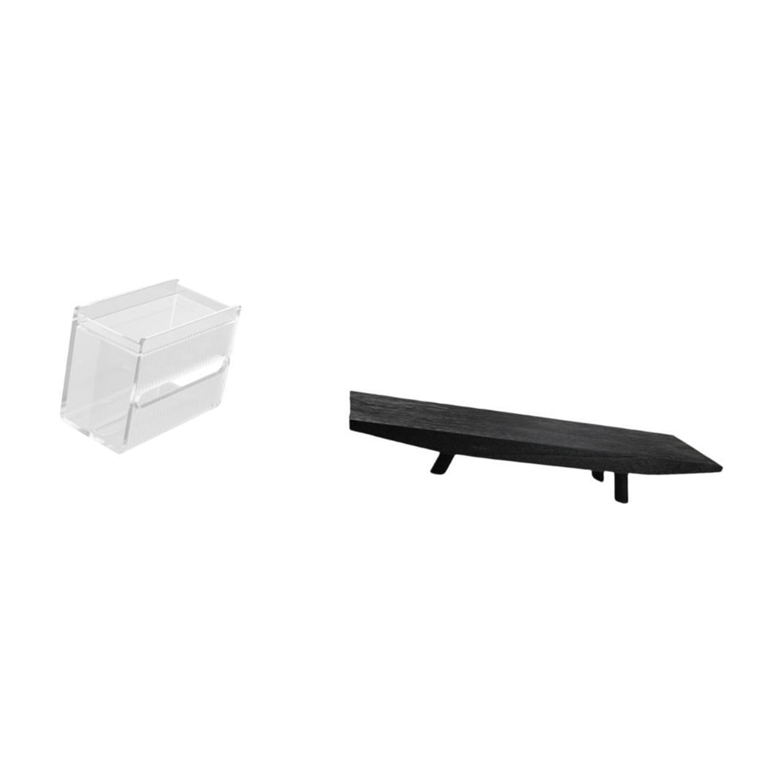 Fiocias Tissue Case Wall Mounted Toilet Paper Storage Box Acrylic Toilet Tissue Towel Holder Serving Tray with Acrylic And Wood Suitable for Bedroom K