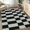 thumbnail image 4 of 6.5'x10' rug for doorway inside under desk chair mat for carpet plaid outdoor rug front door rug pad &nbsp;non slip washable kitchen runner rug, 4 of 10