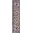 thumbnail image 2 of JONATHAN Y WASHABLE 2 x 8 Runner Rug, Kemer All-Over Persian - Beige/Red/Blue, WSH104C-28, 2 of 9