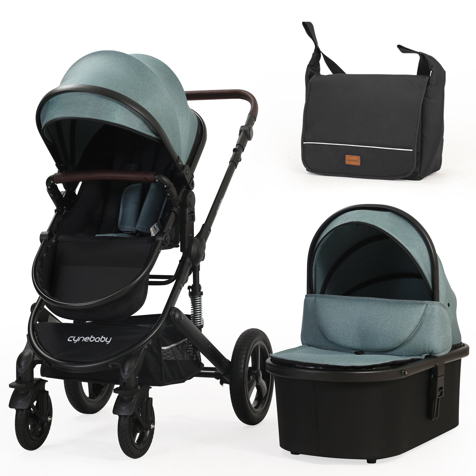 New Baby Stroller Carriage Car Seat 4 in 1High Landscape foldable pushchair&Car 