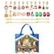 thumbnail image 3 of Calendario de 24 rejillas, caja de pulsera DIY de Navidad, de fabricación de pulseras con dijes, decoración festiva, brazalete artesanal de Estilo A, 3 of 8