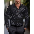 thumbnail image 2 of Camisa Casual Hombre Slim Fit Manga Larga De Vestir, 2 of 4