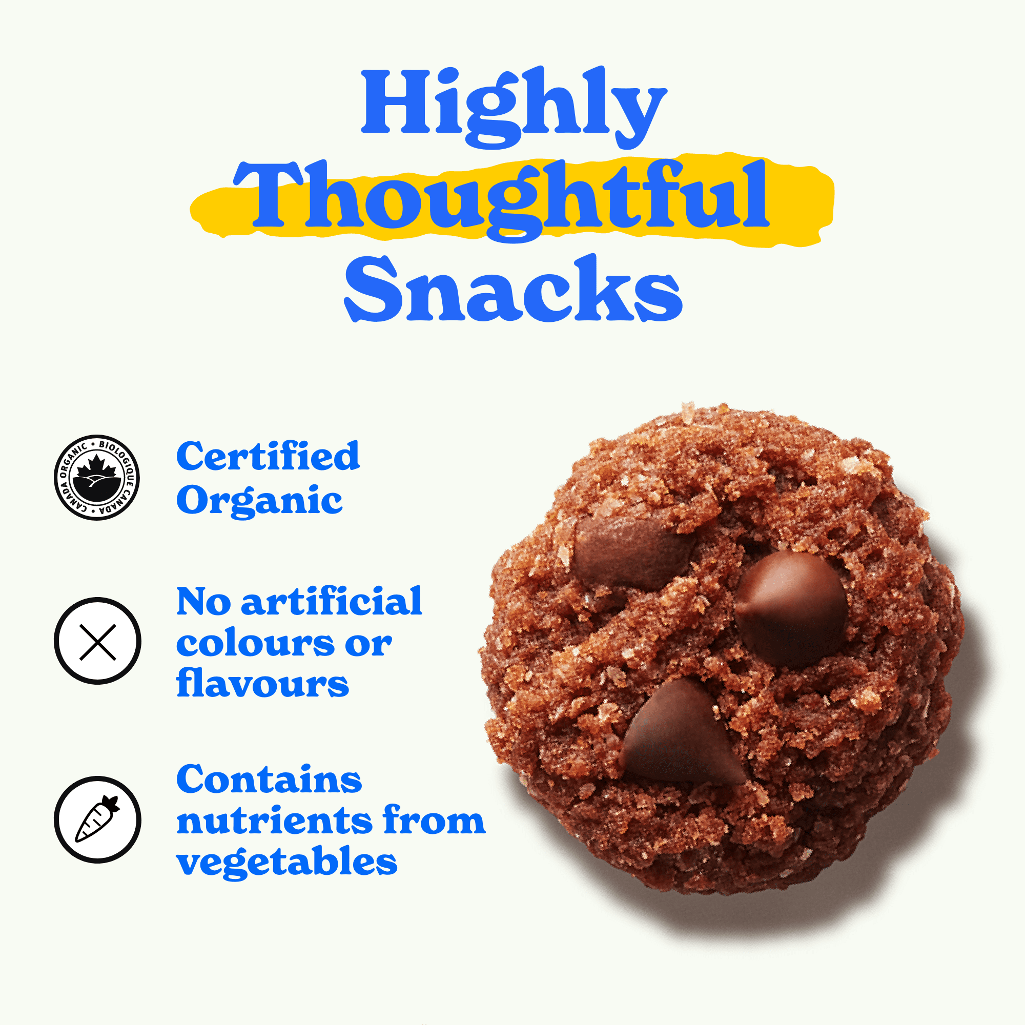 MadeGood Mini-biscuits moelleux Double chocolat Boîte de 5 sachets