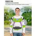 thumbnail image 4 of MAD ENGINE Buzz Lightyear White Long Sleeve T-Shirt For Men’s & Women’s, 4 of 6