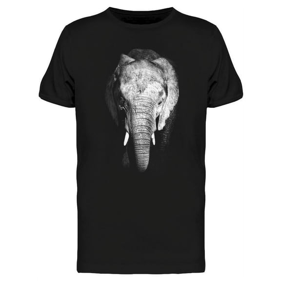 Portrait African Elephant T-Shirt Men -Image by Shutterstock, Male Large