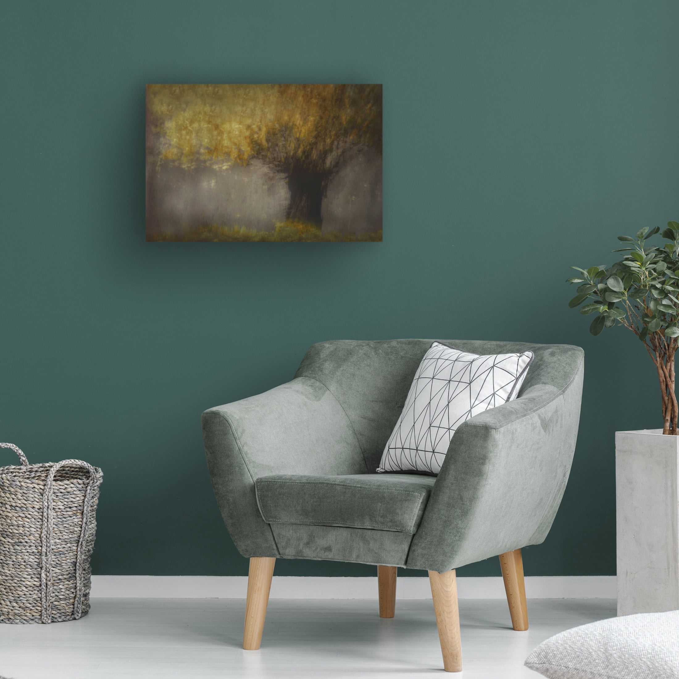 Canvas Wall Art - Nel Talen 'Pollard Willow' Wall Art for Living Room, Bedroom, or Office Décor by Trademark Fine Art - 32 x 22 Inches