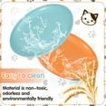 thumbnail image 3 of Qweryboo 8 Pcs Whisker Friendly Fatigue Cat Bowl, Shallow Cat Food Dish Wide Cat Wet Feeding Bowls, Pet Plates for Kittens and Short Legged Cat, 3 of 7