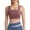 B-Red, variant on Wyobmus Womens Sports Bra Casual Solid Color Seamless Workout Yoga Tank Top With Built-In Padded Bra Tops A-Purple