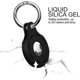 thumbnail image 4 of Silicone Protective Case Compatible with AirTags 2021, Anti-Scratch Shockproof Full Cover with Keychain, for Pet Collars, Wallet, Keys, 4 of 4