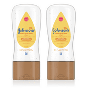 (2 Pack) Johnson's Baby Oil Gel with Shea & Cocoa Butter, 6.5 fl. oz