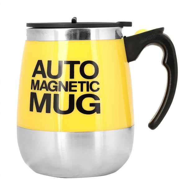 Taza para mezclar café, taza agitadora de café eléctrica, taza agitadora automática, taza agitadora de café, funcionamiento suave