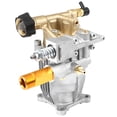 thumbnail image 2 of CCIYU Pressure Washer Replacement Pump MAX 3000 PSI 2.5 GPM fit Karcher G3050OH Comet BXD2528, BXD2527G Horizontal Power Pressure Pump OEM Himore 309515003 Engines, For Honda GC190 3/4 Shaft, 2 of 5
