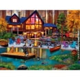 thumbnail image 3 of MasterPieces 750 Piece Jigsaw Puzzle - Cabin in The Cove - 18"x24", 3 of 6
