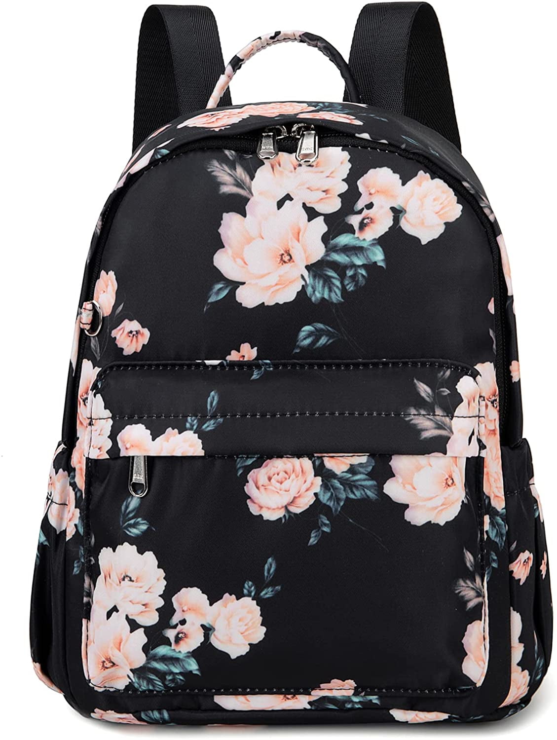 Girls Floral Women Small Backpack Purse 