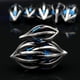 thumbnail image 4 of Fonvgogo Arcanum Dnd Dice Juego de dados de metal hueco D&D con caja para mazmorras y dragones Juego de rol poliédrico Dados D y D para mesa Rpg D20 D12 D10 D8 D6 D4 (Número azul Arcanum), 4 of 5