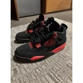 thumbnail image 2 of Jordan 4 Retro Size 11.5, Red Black, Thunder, 2 of 6