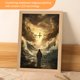 thumbnail image 4 of Pintura Jesús Lámpara LED Night Light (luz La Mañana), 4 of 9