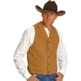 thumbnail image 2 of Scully RW041-BRN-L Mens Rangewear Frontier Vest- Brown- Large, 2 of 3