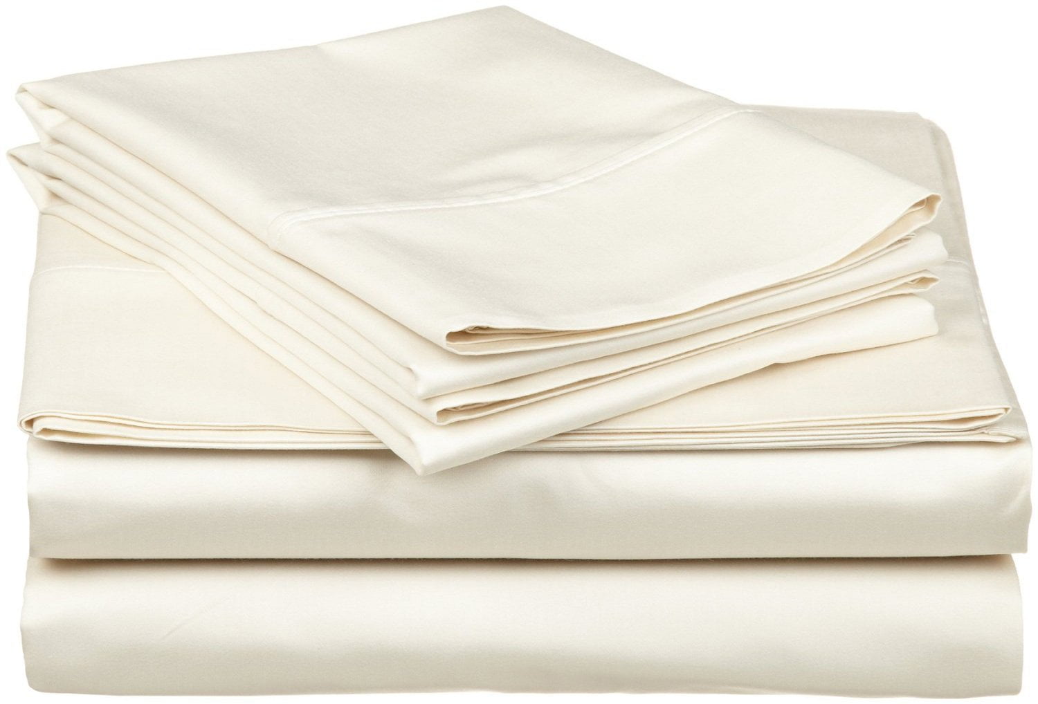 Premium Cotton Waterbed Sheets Ivory / Queen