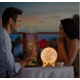 thumbnail image 3 of Lámpara de luna 3D, lámpara de luna táctil LED, 3 colores, 20 cm de diámetro, luz de noche de luna recargable por USB para dormitorio, sala de estar, cafetería, cumpleaños, regalo de Navidad oso de fresa Electrónica, 3 of 4