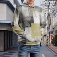 thumbnail image 6 of Abstract Gray Gold Paisley Rug Oversized Hoodies For Men Teen Pullover With Pocket Mens Pullover Hoodie Sweatshirt S-5XL, 6 of 6